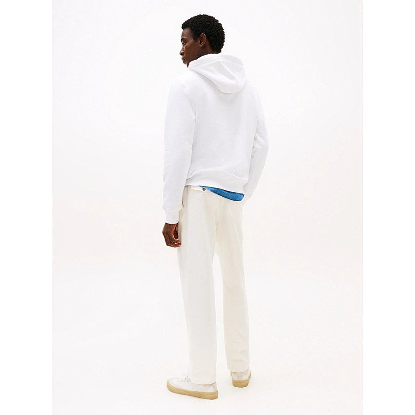 Sweat à Capuche Homme Tommy Hilfger HOODY Blanc Cloane Vannes MW0MW11599