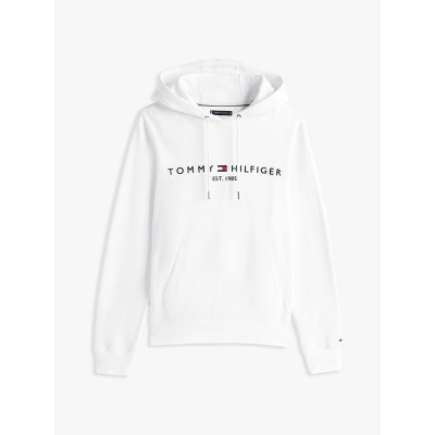 Sweat à Capuche Homme Tommy Hilfger HOODY Blanc Cloane Vannes MW0MW11599