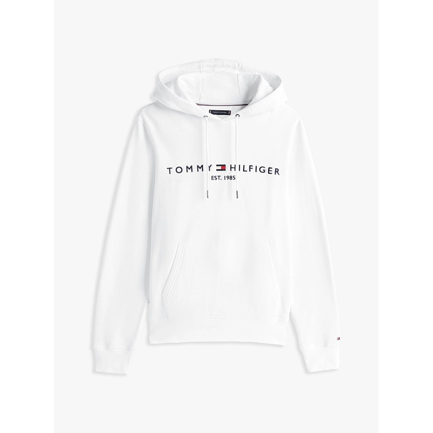 Sweat à Capuche Homme Tommy Hilfger HOODY Blanc Cloane Vannes MW0MW11599