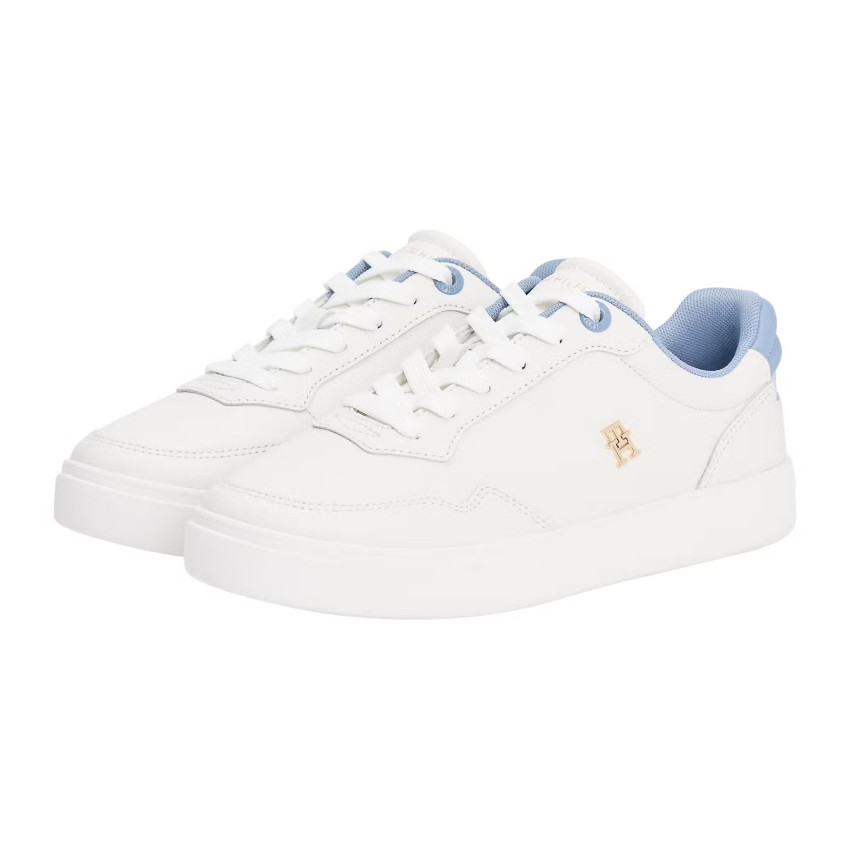 Baskets Femme Tommy Hilfiger ELEVATED Blanc Cloane Vannes FW0FW08680 0GB