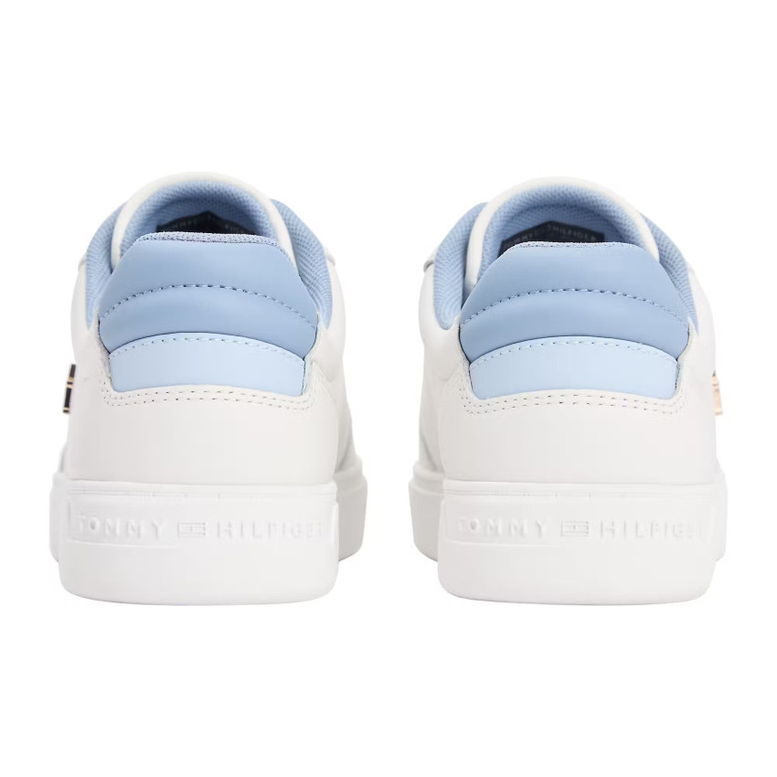 Baskets Femme Tommy Hilfiger ELEVATED Blanc Cloane Vannes FW0FW08680 0GB