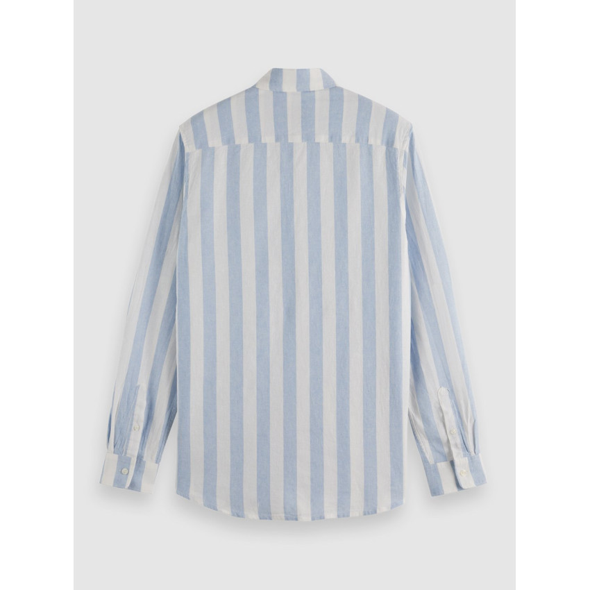 Chemise Scotch & Soda Homme YARN Bleu Cloane Vannes 180131 420