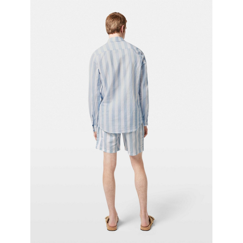 Chemise Scotch & Soda Homme YARN Bleu Cloane Vannes 180131 420