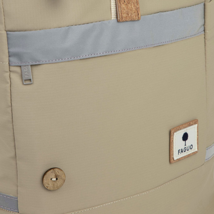 Sac à Dos Homme Faguo CYCLING MEDIUM Beige Cloane Vannes