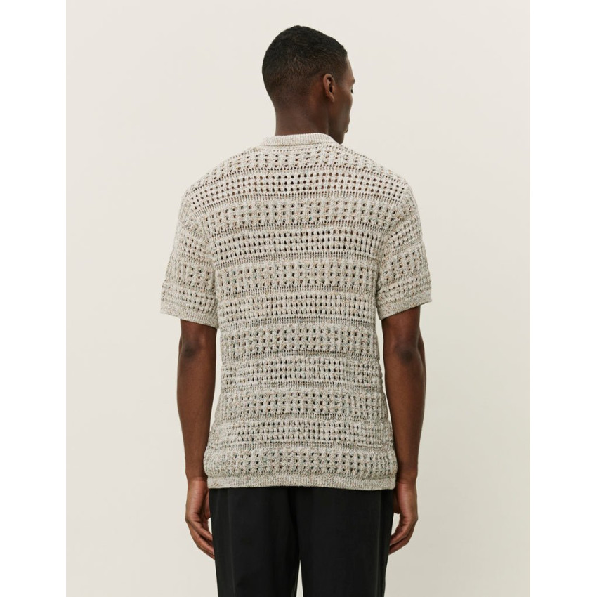 Chemise Manches Courtes Les Deux Homme ELVIN Beige Cloane Vannes 1000040 815