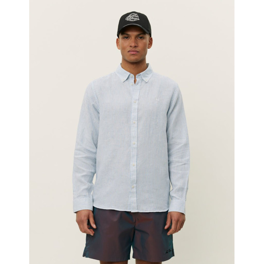 Chemise Homme Les Deux KONRAD Bleu Ciel Cloane Vannes