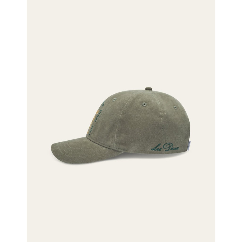 Casquette Les Deux Homme DIAZ Vert Cloane Vannes