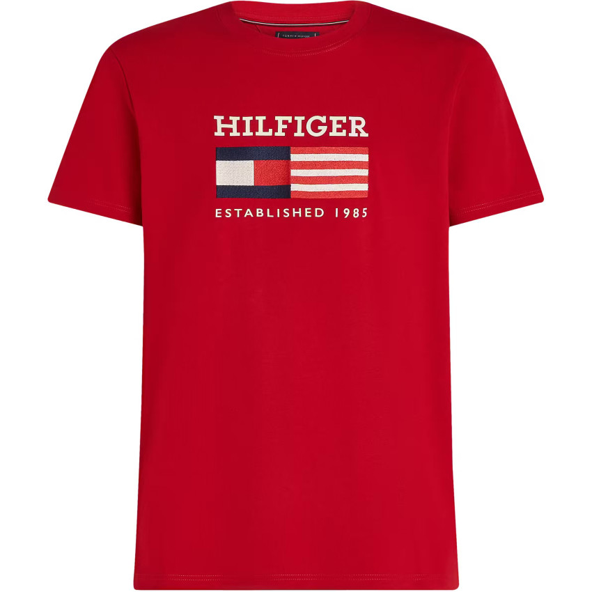T-Shirt Homme Tommy Hilfiger AMERICANA Rouge Cloane Vannes