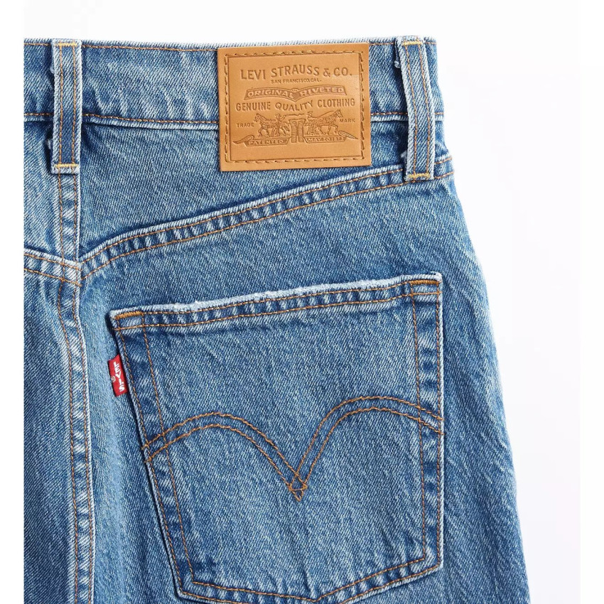 Jean Femme Levi's RIBCAGE Denim Cloane Vannes 79078 0008 DANCE AROUND