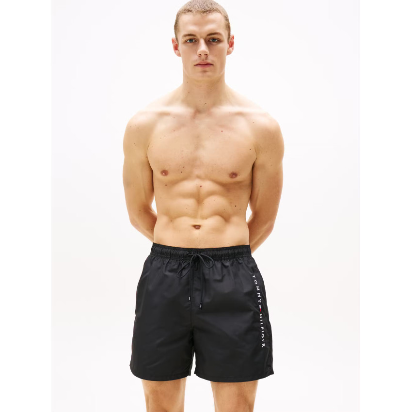 Short de Bain Tommy Hilfiger Homme Original Noir Cloane Vannes