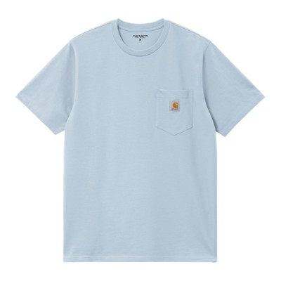 T-Shirt Carhartt Wip Homme POCKET Bleu Ciel Cloane Vannes I030434 2P5