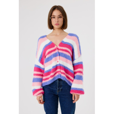 Cardigan Artlove Femme DALVA Rose Cloane Vannes