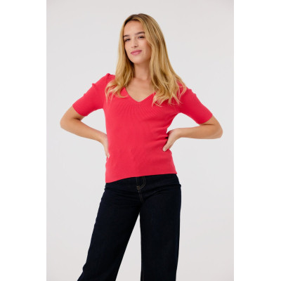 Pull Artlove Femme SOLINE Rouge Cloane Vannes