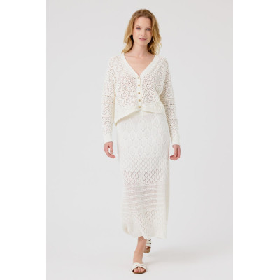 Gilet Femme Artlove CIRCE Blanc Cloane Vannes