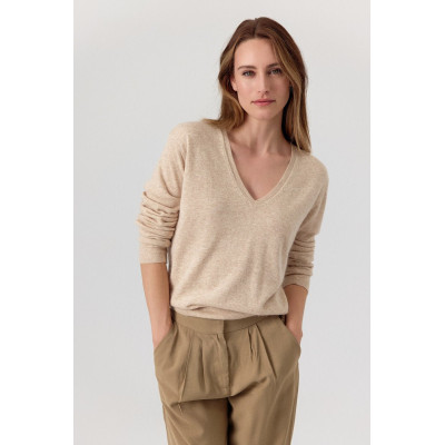 Pull Artlove Femme EDEN Beige Cloane Vannes