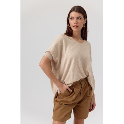 Pull Femme LAURINA Gris ou Beige