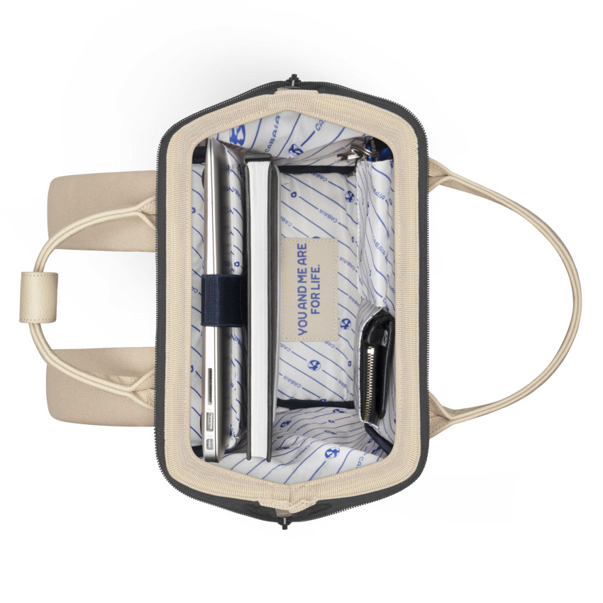 Sac à Dos Cabaia ARCACHON ADVENTURER Small Beige Cloane Vannes