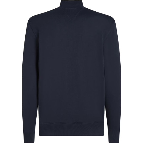 Sweat Zippé Homme Tommy Hilfiger ESSENTIAL TERRY Bleu Marine Cloane Vannes MW0MW38084 DW5
