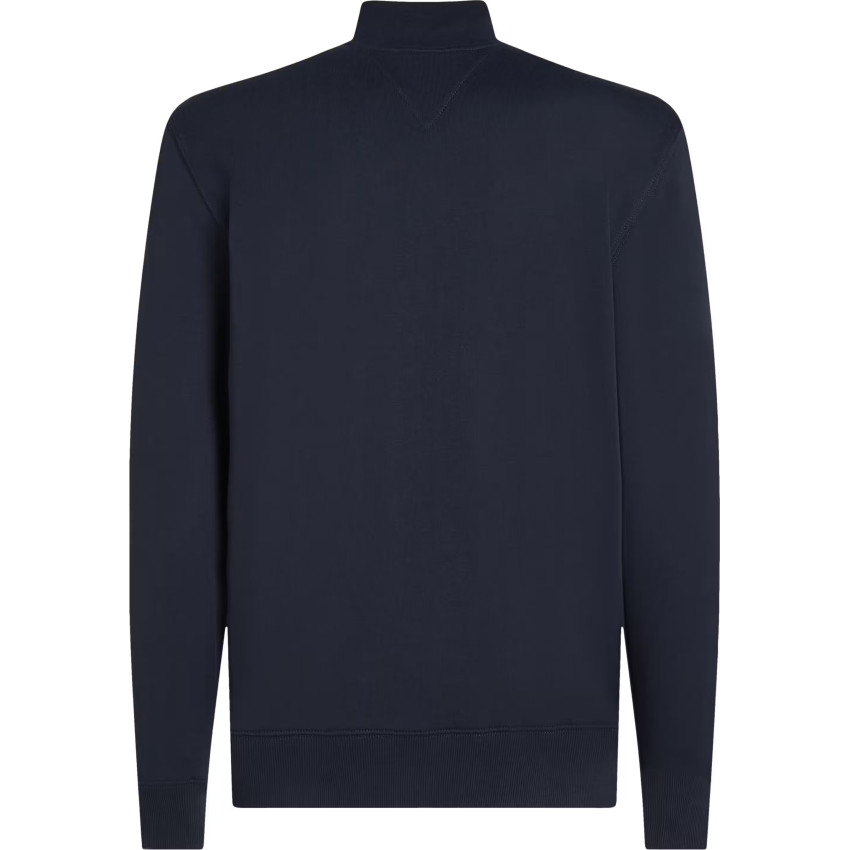 Sweat Zippé Homme Tommy Hilfiger ESSENTIAL TERRY Bleu Marine Cloane Vannes MW0MW38084 DW5