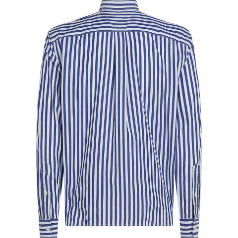 Chemise Homme Tommy Hilfiger FLEX POPLIN Bleu Marine Cloane Vannes MW0MW39451