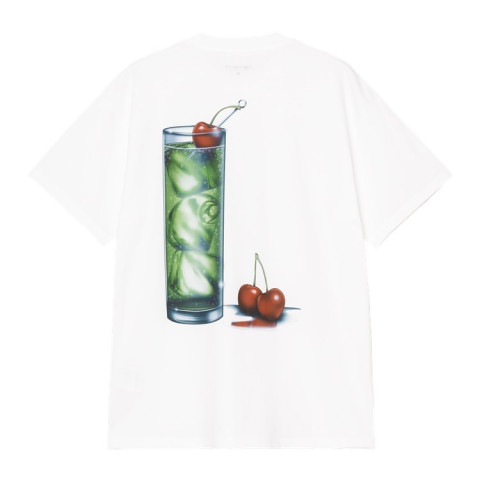 T-Shirt Homme Carhartt Wip JAKE GARCIA Blanc Cloane Vannes