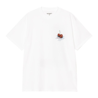 T-Shirt Homme Carhartt Wip JAKE GARCIA Blanc Cloane Vannes