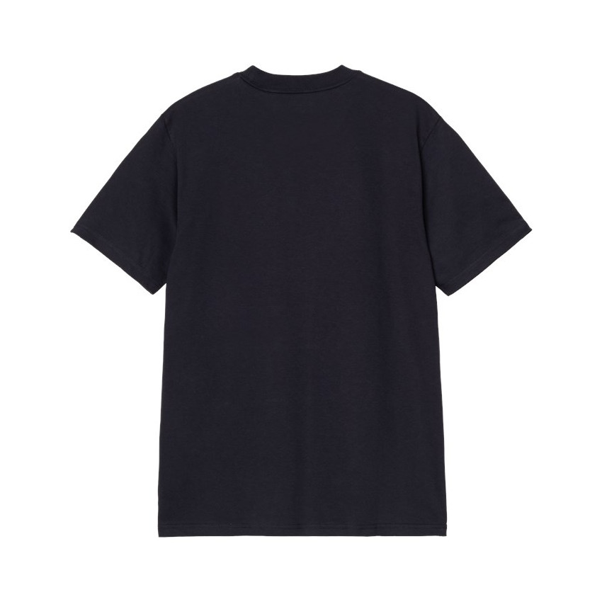 T-Shirt Homme Carhartt Wip SOLAR CHROME Bleu Marine Cloane Vannes I035204 1C