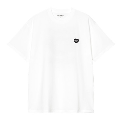 T-Shirt Homme HEART II Bleu Marine ou Blanc