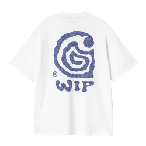 T-Shirt Homme Carhartt Wip HELIX Blanc Cloane Vannes I035194