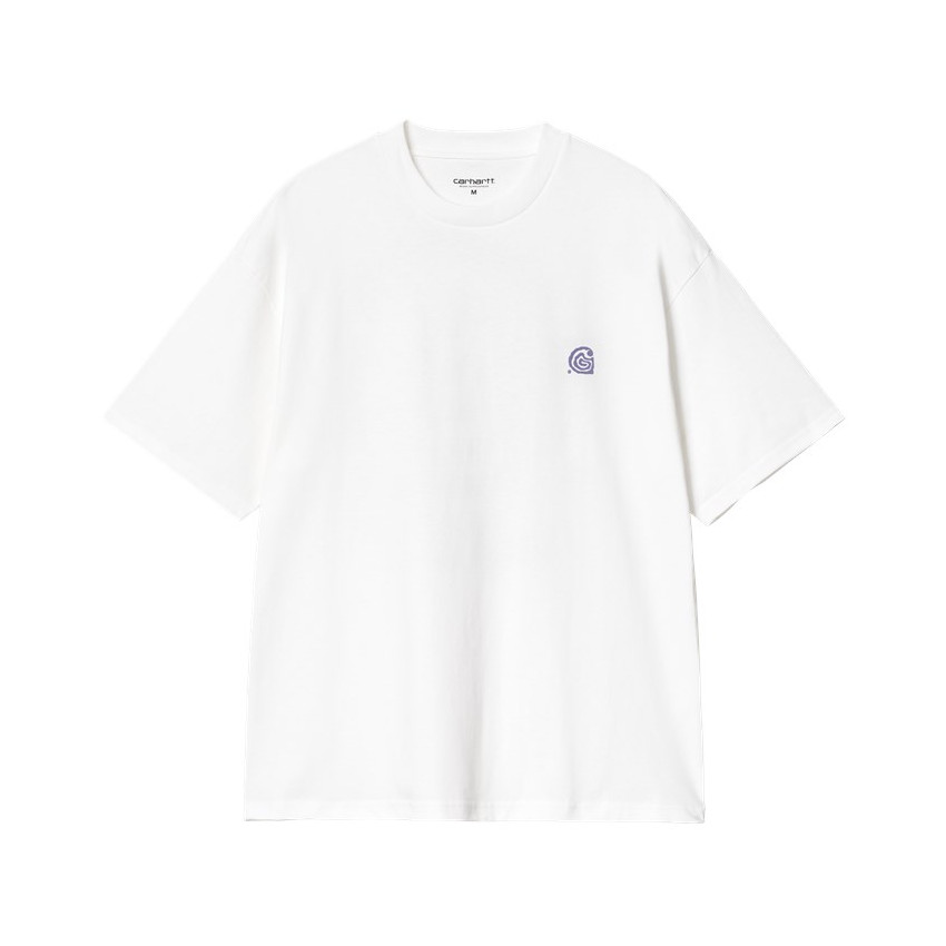 T-Shirt Homme Carhartt Wip HELIX Blanc Cloane Vannes I035194