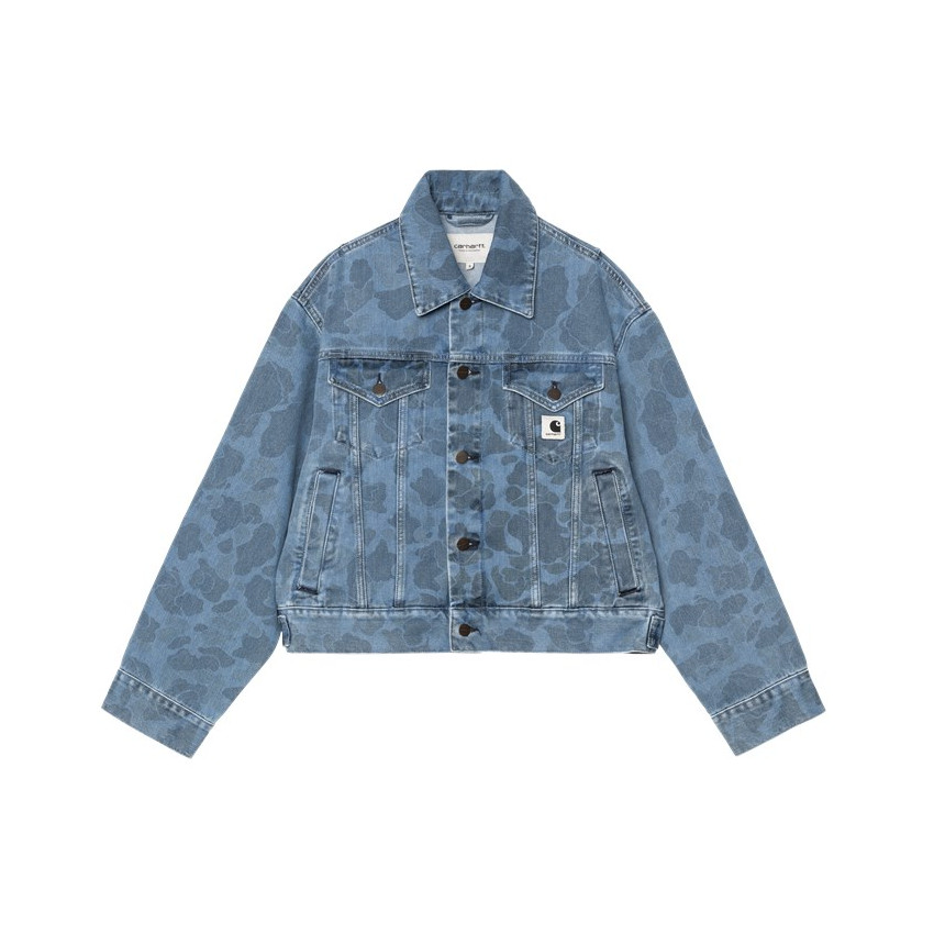 Veste en Jean Femme Carhartt Wip DUCK ORELL Denim Cloane Vannes I033890 2I2