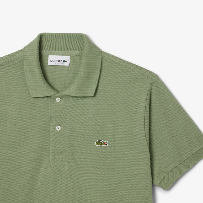 Polo Homme Lacoste CLASSIC Vert Clair Cloane Vannes L1212