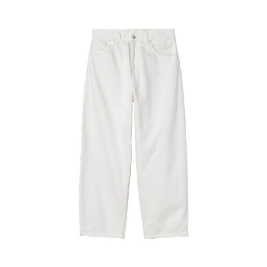 Jean Homme Carhartt Wip BRANDON Blanc Cloane Vannes