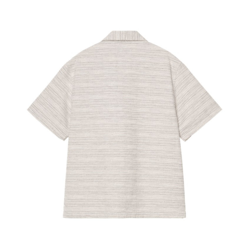 Chemise Manches Courtes Carhartt Wip Homme GELLAR Blanc Cloane Vannes