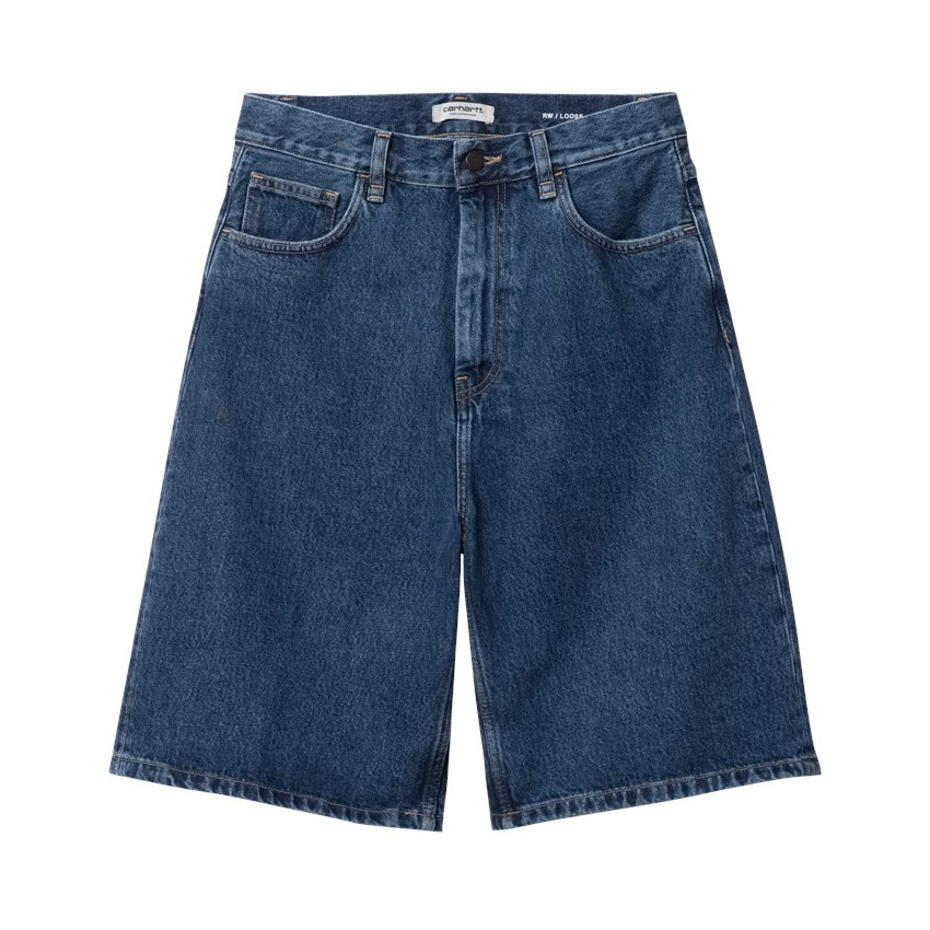 Short en Jean Femme Carhartt Wip BRANDON Denim Dark Cloane Vannes I031919