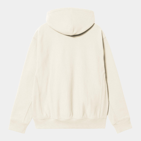 Sweat à Capuche Homme Carhartt Wip AMERICAN SCRIPT Crème Cloane Vannes I033063 05