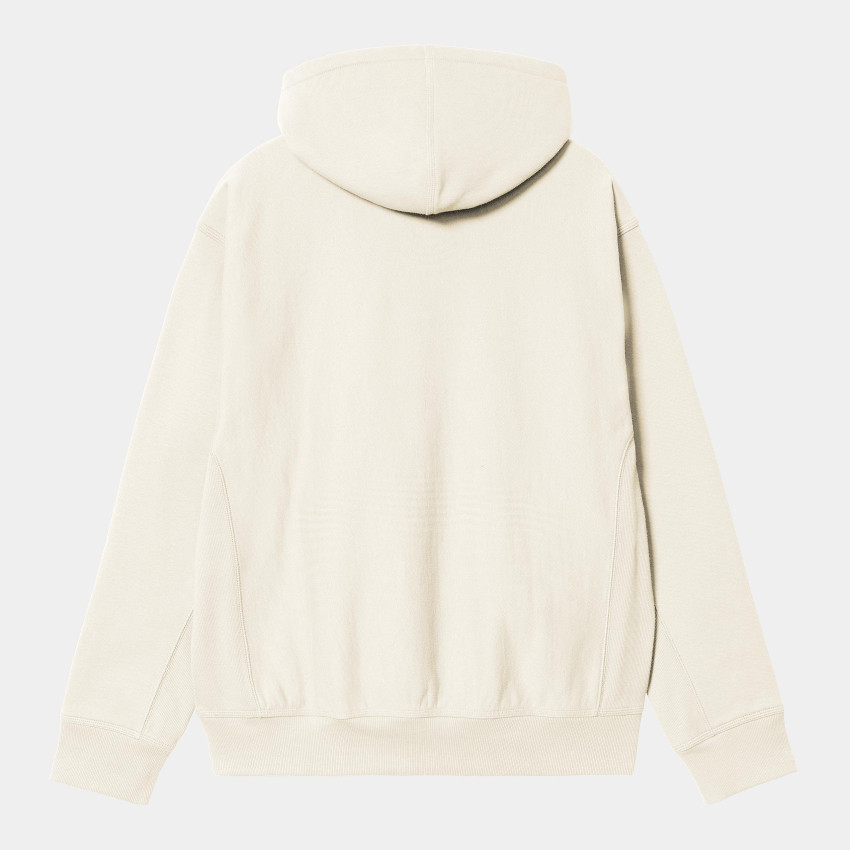 Sweat à Capuche Homme Carhartt Wip AMERICAN SCRIPT Crème Cloane Vannes I033063 05