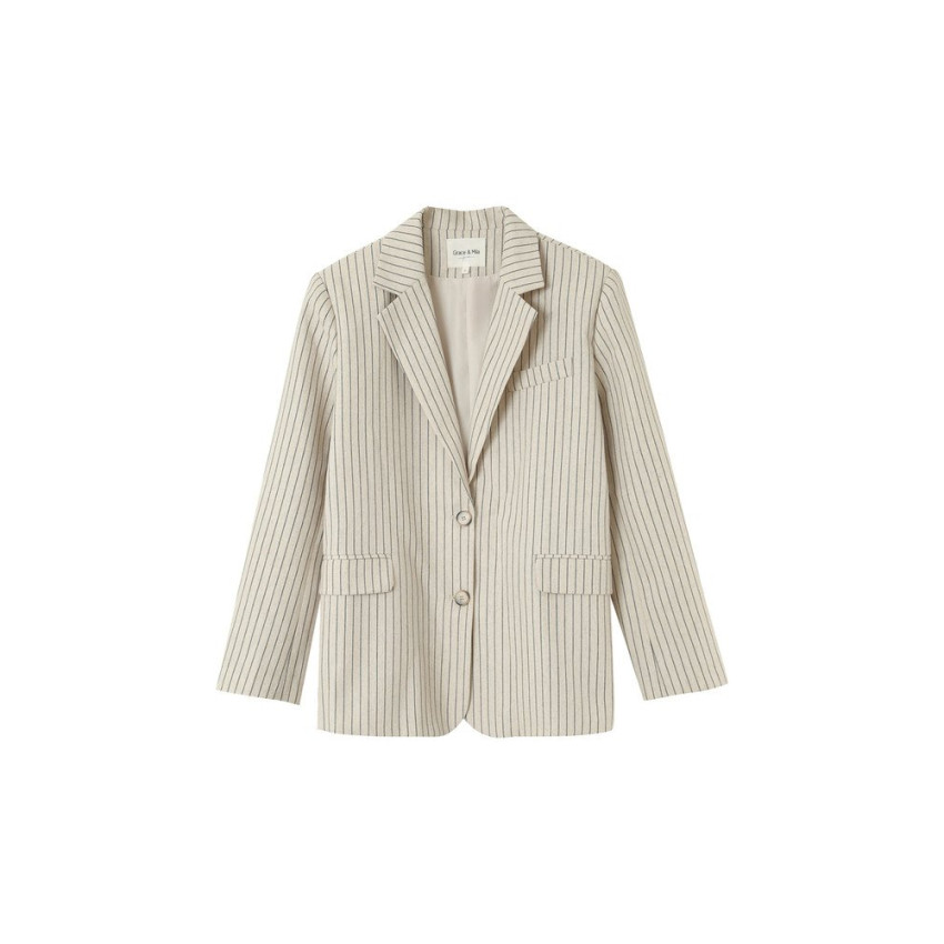 Blazer Grace & Mila Femme PIA Beige Cloane Vannes 12992