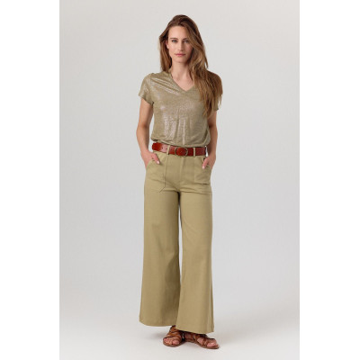 Pantalon Femme Artlove CONSTANCE Kaki Cloane Vannes