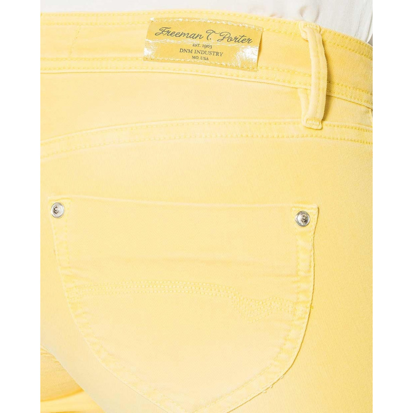 jeans freeman t porter femme alexa magic jaune, Cloane e-boutique et magasins de vetements de marque à vannes