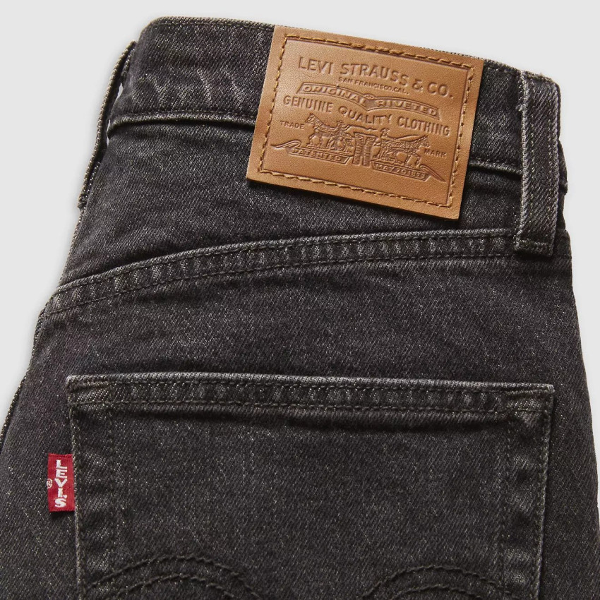 Jeans Femme Levi's RIBCAGE Noir Cloane Vannes