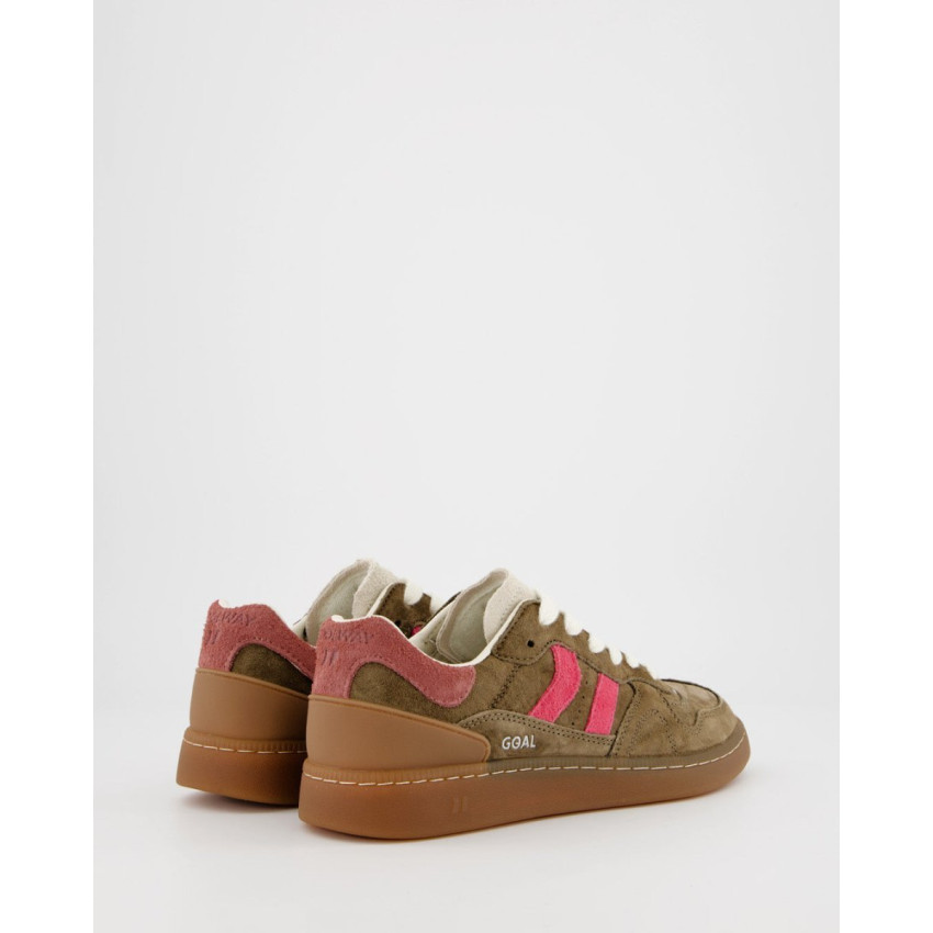 Baskets Coolway Femme GOAL Marron Cloane Vannes 7623171