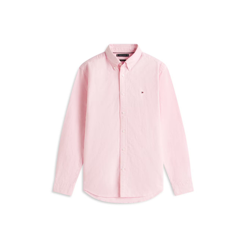 Chemise Homme Tommy Hilfiger SOLID HERITAGE Rose Cloane Vannes MW0MW35774 TOL
