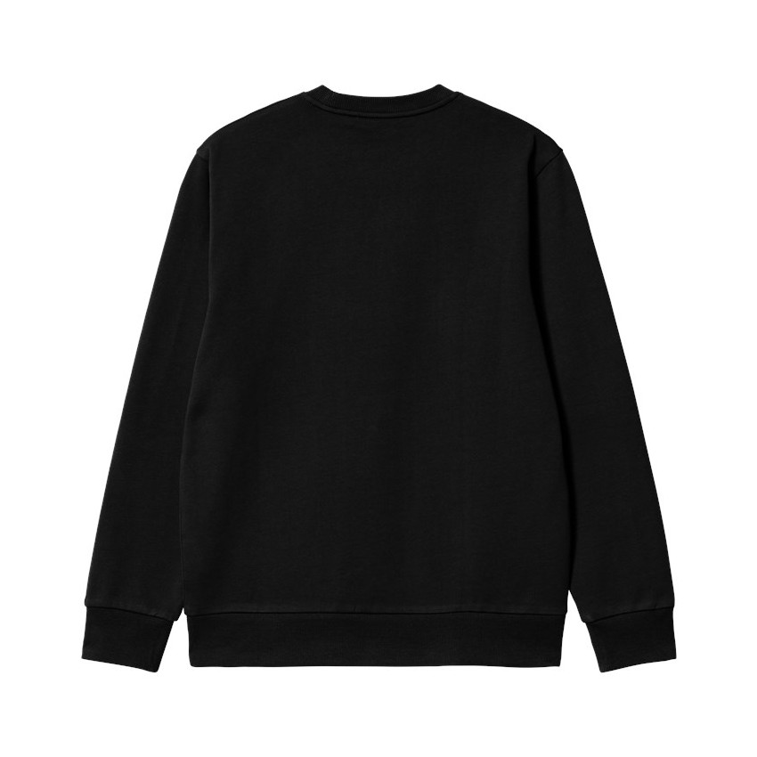 Sweat Homme SCRIPT EMBROIDERY Noir Cloane Vannes I034496