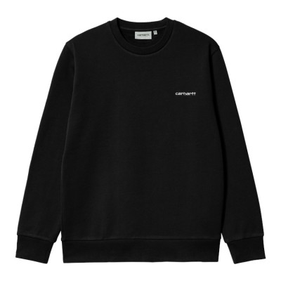 Sweat Homme SCRIPT EMBROIDERY Noir Cloane Vannes I034496