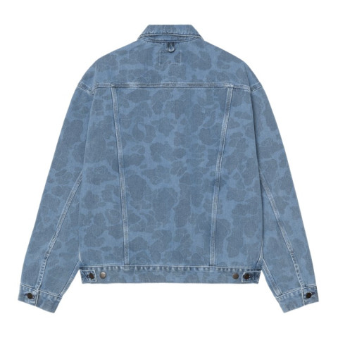 Veste Homme Carhartt Wip DUCK HELSTON Bleu Cloane Vannes I033766