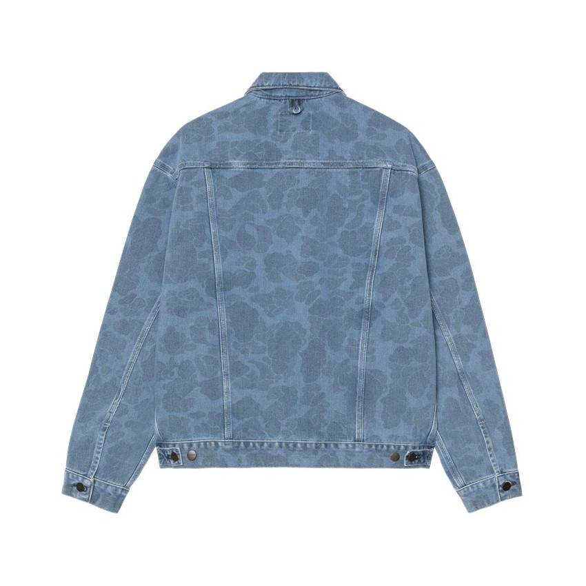 Veste Homme Carhartt Wip DUCK HELSTON Bleu Cloane Vannes I033766