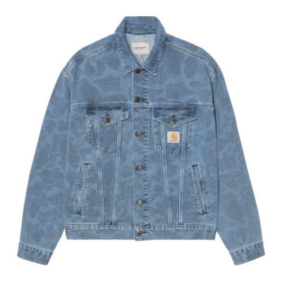 Veste Homme Carhartt Wip DUCK HELSTON Bleu Cloane Vannes I033766
