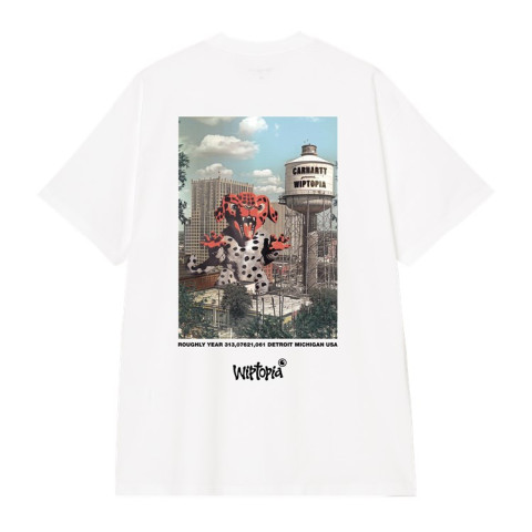 T-Shirt Homme Carhartt Wip WIPTOPIA Blanc Cloane Vannes I035492