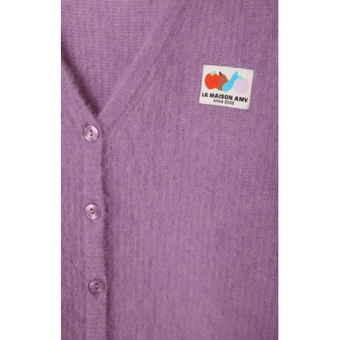 Gilet Femme American Vintage NENYBAY Violet Cloane Vannes NEN19AH25